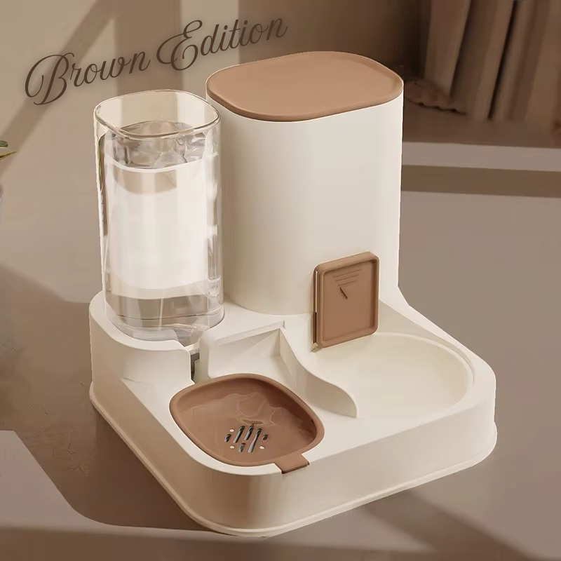 MeowMix - Doppelspender für Wasser & Futter