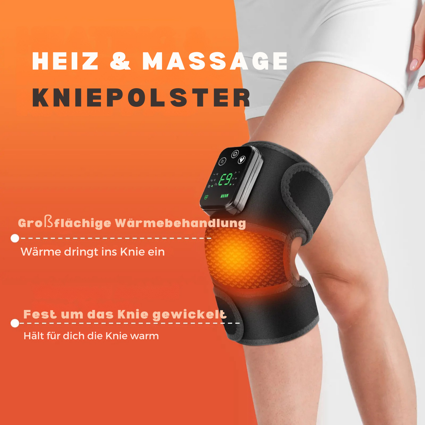 ThermoFlex - Kabellose Tiefenwärme für Rücken, Schulter & Knie