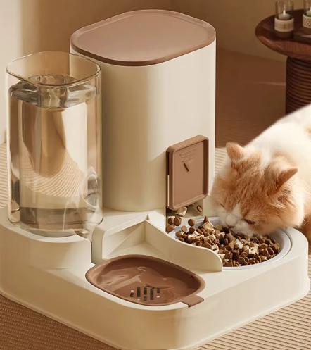 MeowMix - Doppelspender für Wasser & Futter