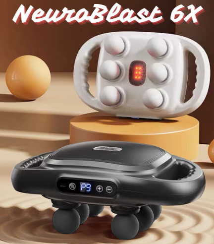 NeuroBlast 6X – Professionelle 6-Kopf Faszienpistole